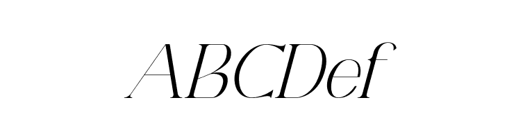 AramezaDemo-Italic  Free Fonts Download