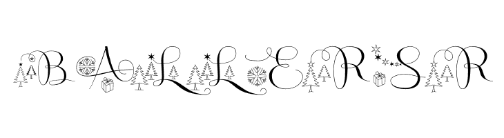 Badinerie Christmas  Free Fonts Download