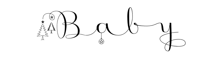 Badinerie Christmas  Free Fonts Download