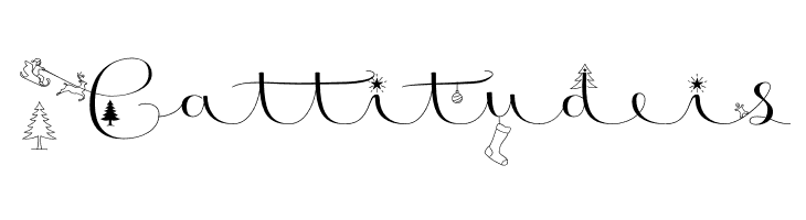 Badinerie Christmas  Free Fonts Download