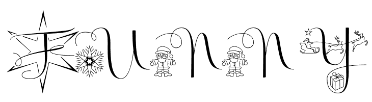 Badinerie Christmas  Free Fonts Download