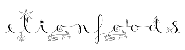 Badinerie Christmas  Free Fonts Download