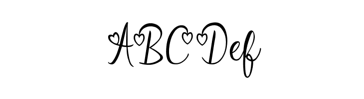 aleidita's heart  Free Fonts Download