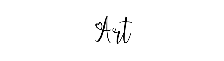 aleidita's heart  Free Fonts Download