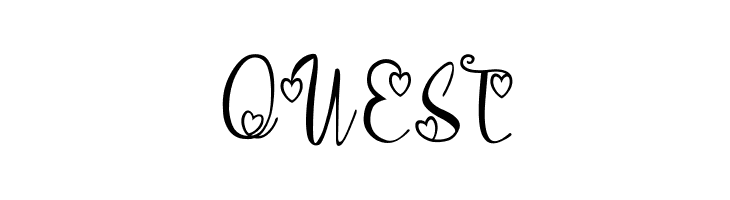 aleidita's heart  Free Fonts Download