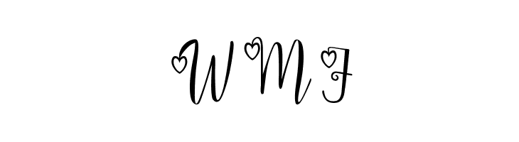 aleidita's heart  Free Fonts Download