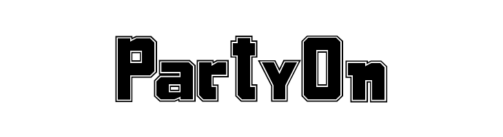 School & COLLEGE Outline  Free Fonts Download