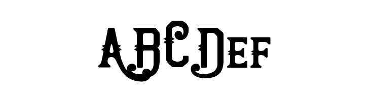 Two Peaks Curly  Free Fonts Download