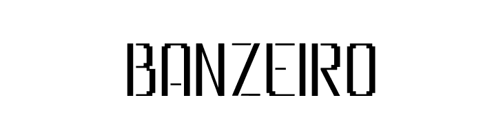 HighTech...ish Pixelated  Free Fonts Download