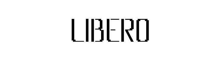 HighTech...ish Pixelated  Free Fonts Download