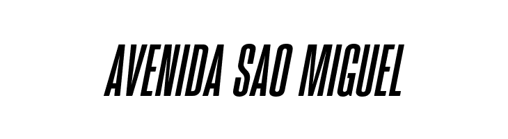 BrusioCondensedItalic  Free Fonts Download