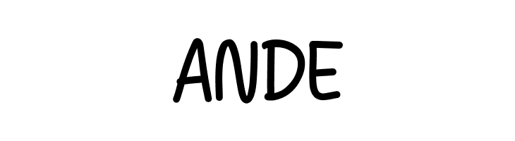 Sans Andreas Regular  Free Fonts Download
