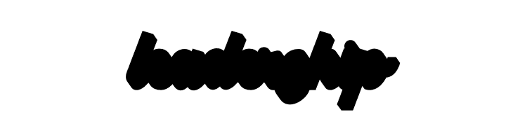 Kingfisher Extruded  Free Fonts Download