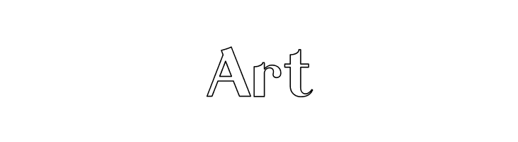 Garlic Outline Regular  Free Fonts Download