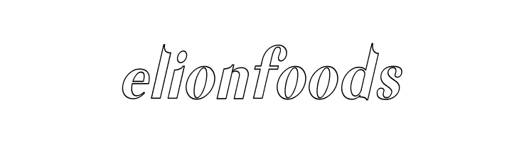 Garlic Outline Italic  Free Fonts Download
