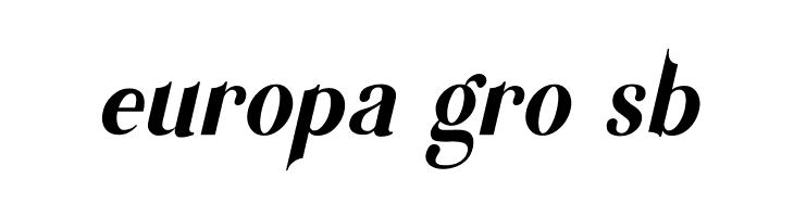 Garlic Sans Italic  Free Fonts Download