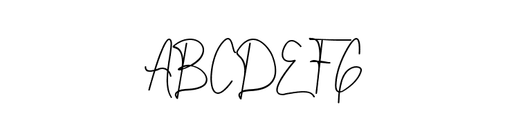 Barithom Signature Regular  Free Fonts Download