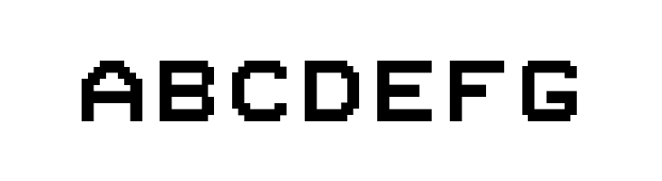 European Teletext  Free Fonts Download