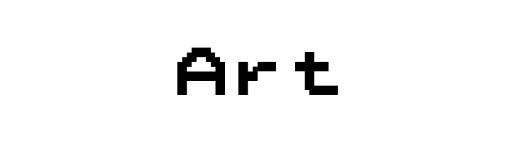 European Teletext  Free Fonts Download