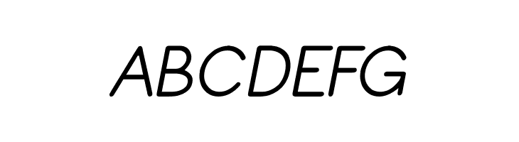 Copilme Light Italic  Free Fonts Download