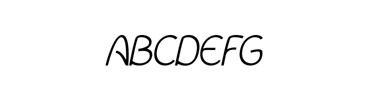 InColhua Light Italic  Free Fonts Download
