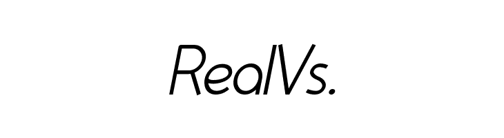 Huelic Light Italic  Free Fonts Download