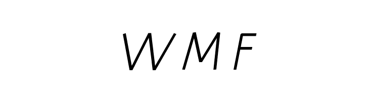 Huelic Light Italic  Free Fonts Download