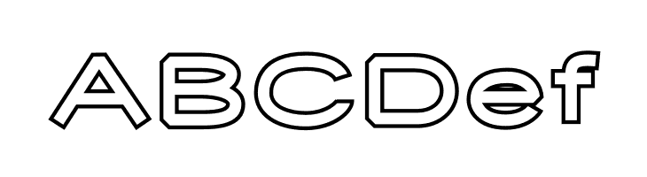 Desolator Outline  Free Fonts Download