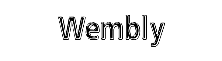 EFN Black Chrome  Free Fonts Download