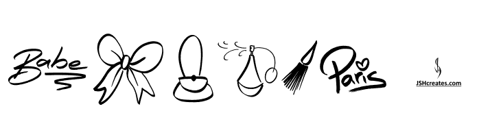 Fashion Pictures  Free Fonts Download