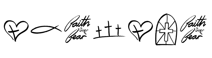 Christian Pictures  Free Fonts Download