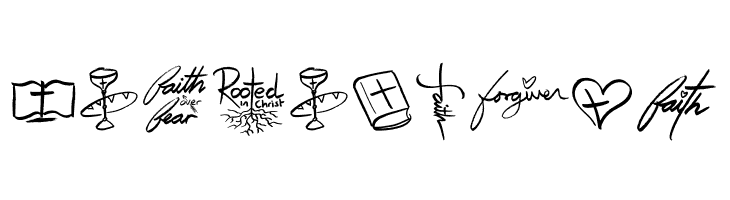 Christian Pictures  Free Fonts Download