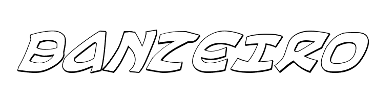 Ephesian 3D Italic  Free Fonts Download