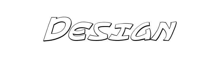 Ephesian 3D Italic  Free Fonts Download