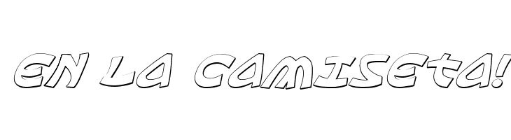 Ephesian 3D Italic  Free Fonts Download