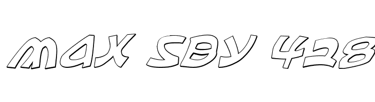 Ephesian 3D Italic  Free Fonts Download