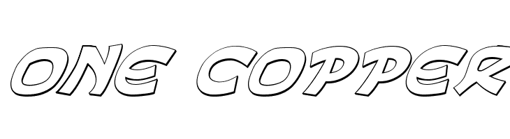 Ephesian 3D Italic  Free Fonts Download