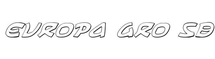 Ephesian 3D Italic  Free Fonts Download