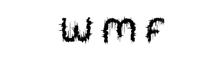 SHRED OF NIGHT  Free Fonts Download