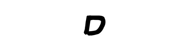 Rough Brush Italic  Free Fonts Download