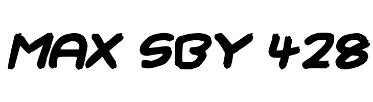 Rough Brush Italic  Free Fonts Download