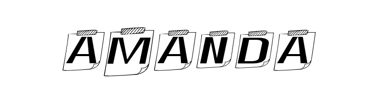 Cute Notes Italic  Free Fonts Download