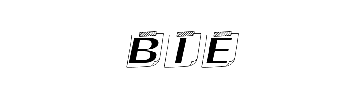 Cute Notes Italic  Free Fonts Download