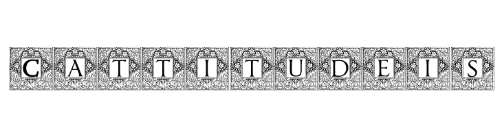 Topiary_Initials  Free Fonts Download