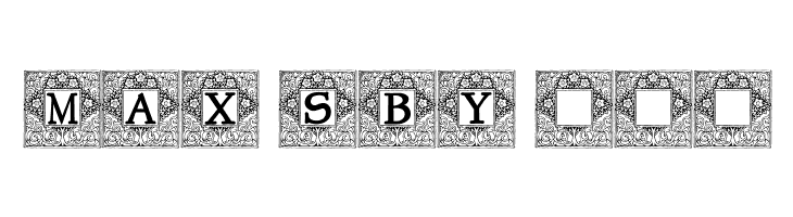 Topiary_Initials  Free Fonts Download