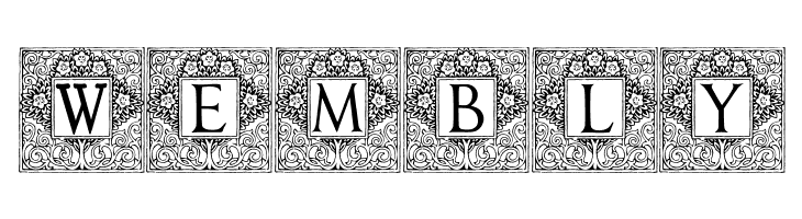 Topiary_Initials  Free Fonts Download