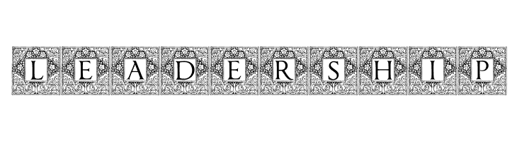 Topiary_Initials  Free Fonts Download