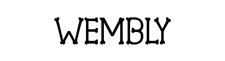 Spooky Skeleton  Free Fonts Download