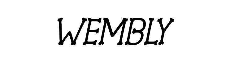 Spooky Skeleton Italic  Free Fonts Download