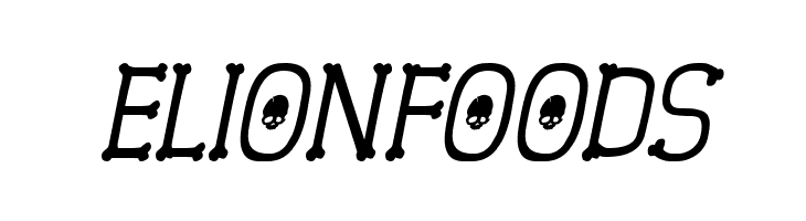 Spooky Skeleton Italic  Free Fonts Download